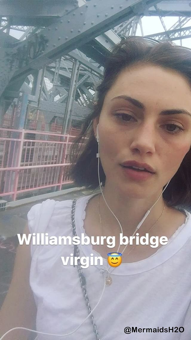 Phoebe Tonkin - Instagram Story August 2017
