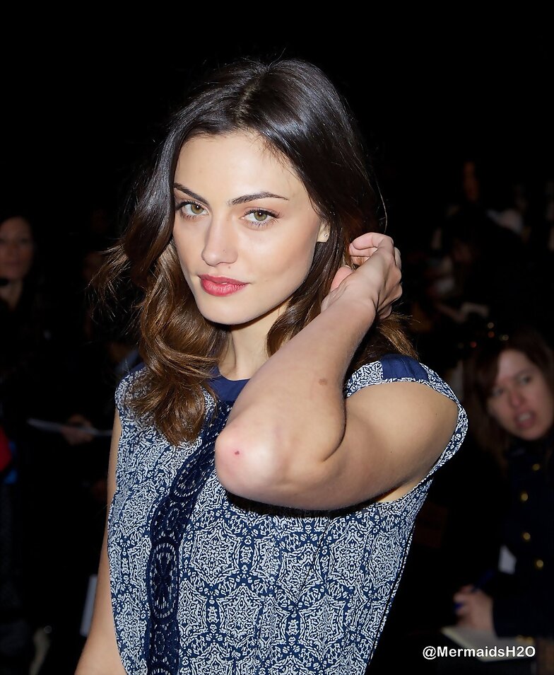 Phoebe Tonkin-Mercedes-Benz Fashion Week Fall 2014