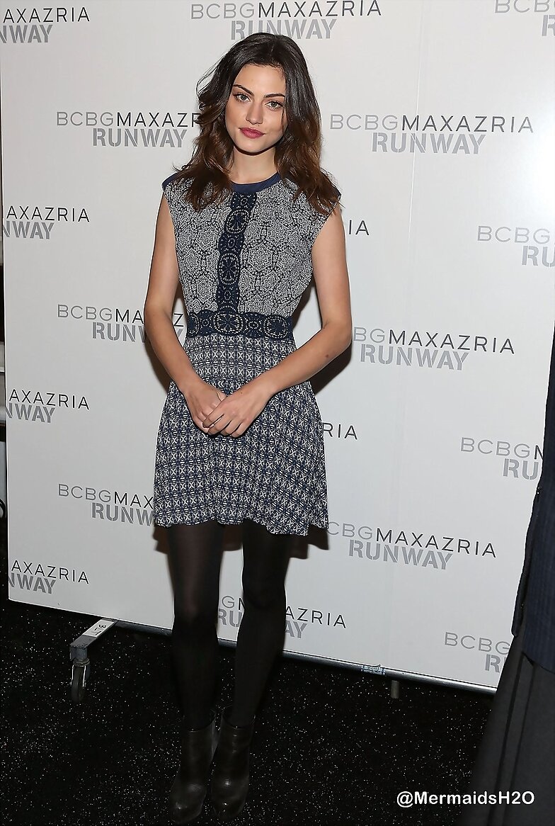 Phoebe Tonkin-Mercedes-Benz Fashion Week Fall 2014