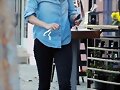 Claire Holt-Leaving Nail Salon,West Hollywood 2014