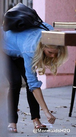 Claire Holt-Leaving Nail Salon,West Hollywood 2014