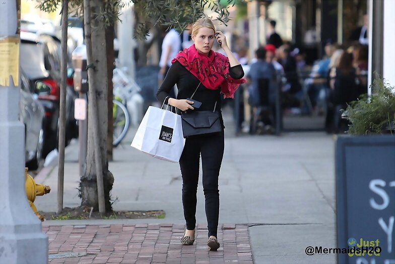 Claire Holt Grabbing Lunch at 'Joan’s,Feb 12, 2014