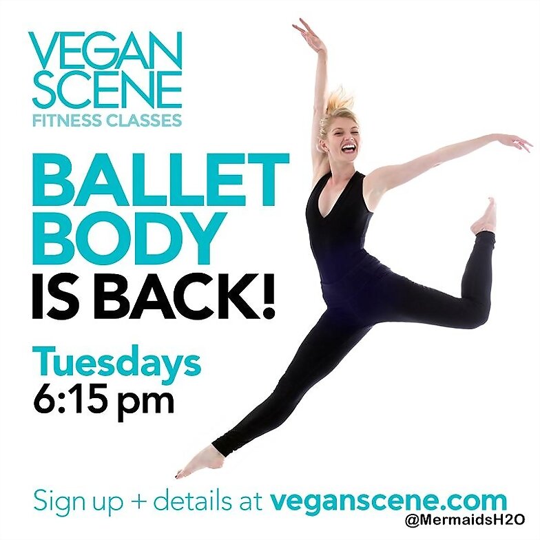 Cariba Heine actualmente dá clases de ballet