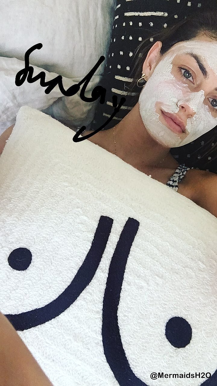 Phoebe Tonkin - Instagram Story October 2017