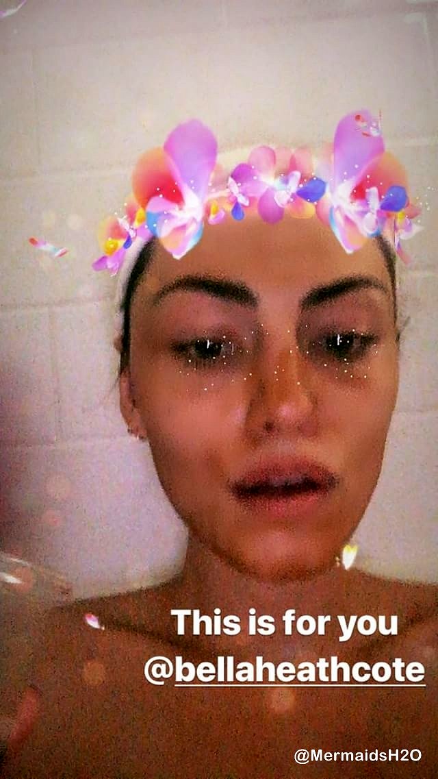 Phoebe Tonkin - Instagram Story November 2017