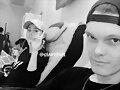 Claire Holt con su amigo Luke Baines