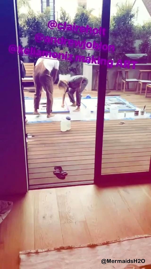 Claire Holt - Instagram Story November 2017