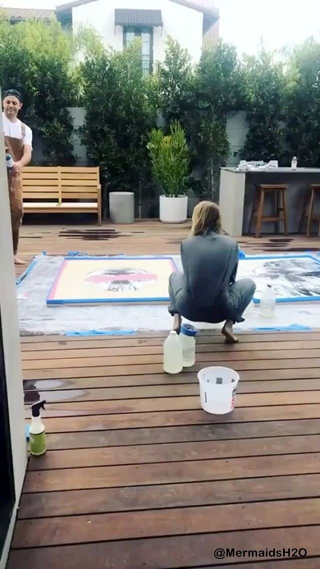 Claire Holt - Instagram Story November 2017