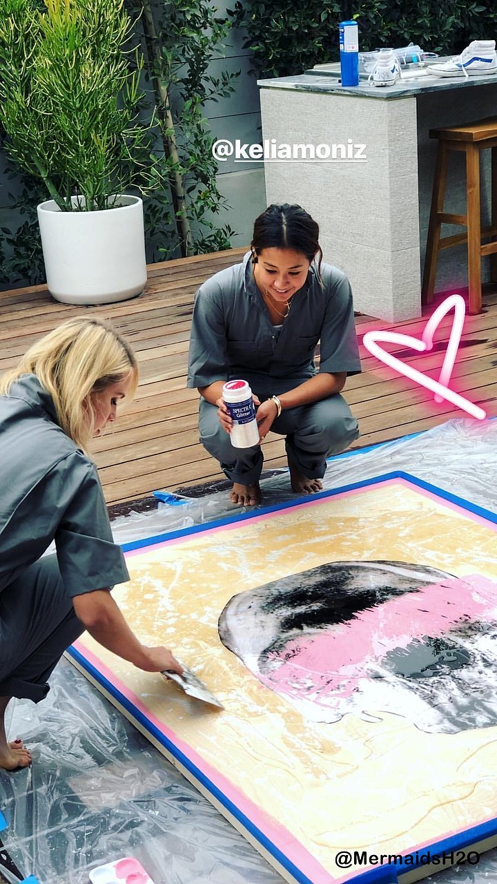 Claire Holt - Instagram Story November 2017