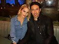 Claire Holt y su prometido Andrew Joblon | 2017