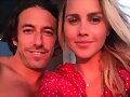 Claire Holt y su prometido Andrew Joblon | 2017