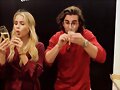 Claire Holt celebrando el a&ntilde;o nuevo 2018