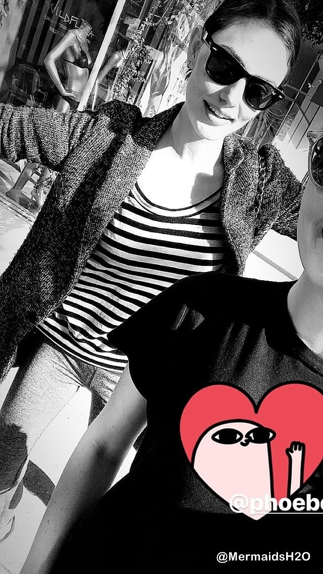 Phoebe Tonkin - Instagram Story January 2018