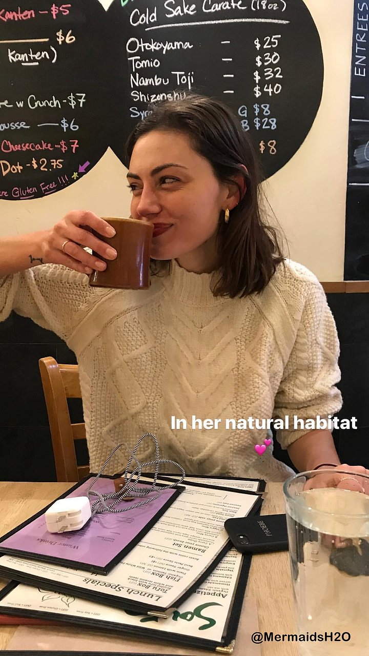 Phoebe Tonkin - Instagram Story February 2018