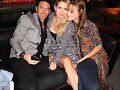 Claire Holt, su prometido Andrew Joblon y hermana
