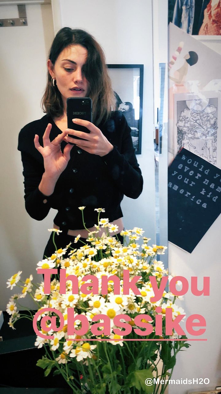 Phoebe Tonkin - Instagram Story February 2018