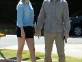 Claire Holt &amp; Matt Kaplan en LA (March 26, 2014)