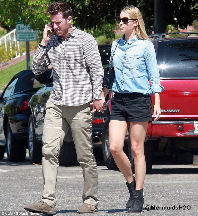 Claire Holt & Matt Kaplan en LA (March 26, 2014)
