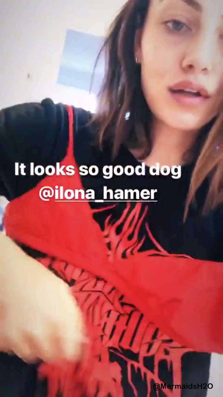 Phoebe Tonkin - Instagram Story March 2018