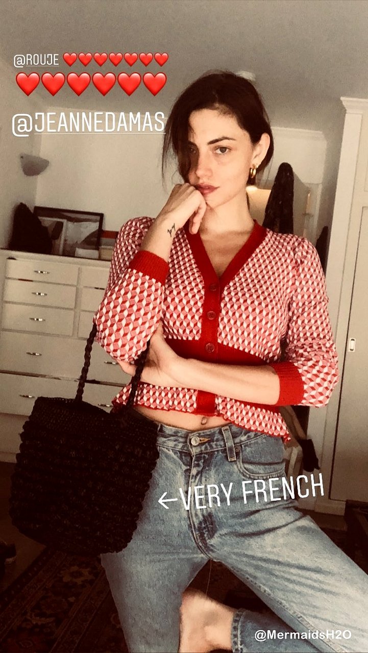 Phoebe Tonkin - Instagram Story March 2018