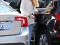 Claire Holt after shopping in LA, April 3, 2014