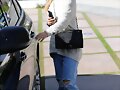 Claire Holt after shopping in LA, April 3, 2014