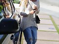 Claire Holt after shopping in LA, April 3, 2014