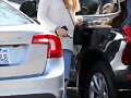 Claire Holt after shopping in LA, April 3, 2014
