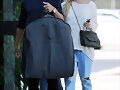 Claire Holt after shopping in LA, April 3, 2014