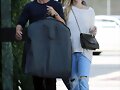 Claire Holt after shopping in LA, April 3, 2014