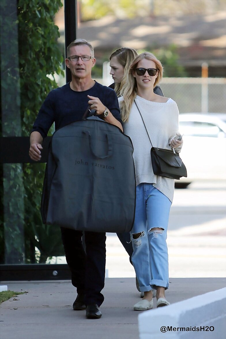 Claire Holt after shopping in LA, April 3, 2014