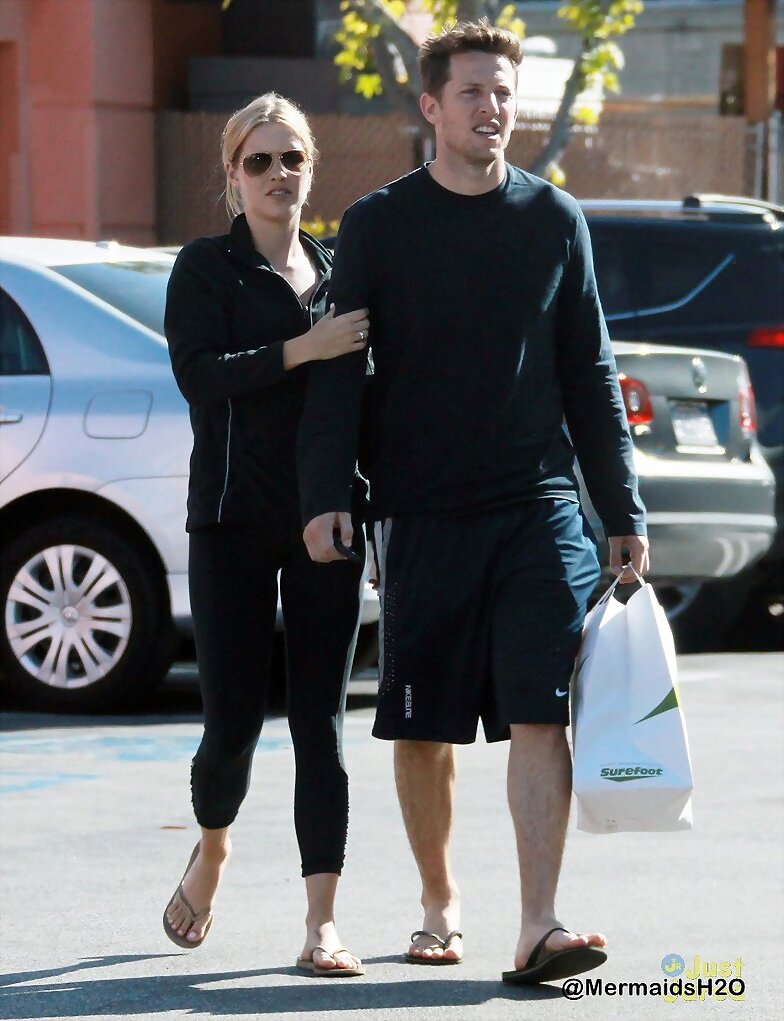 Claire Holt & Matt Kaplan en LA (April 26, 2014)