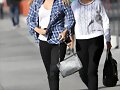 Claire Holt y su madre en West Hollywood, May 2014
