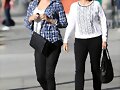Claire Holt y su madre en West Hollywood, May 2014
