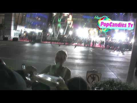 Claire Holt greets fans Immortals 3D Premiere in..