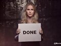 Claire Holt en el videoclip We Are Done