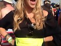 Claire Holt -Neon Carnival With GUESS Apr 12, 2014