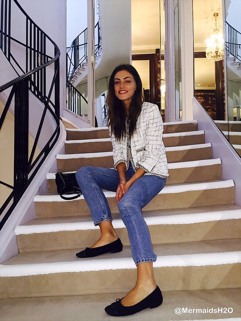 Phoebe Tonkin -Paris Fashion Week 2017-Chanel Show