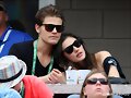 Phoebe Tonkin &amp; Paul Wesley en US Open, Aug 2014