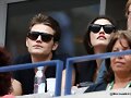 Phoebe Tonkin &amp; Paul Wesley en US Open, Aug 2014