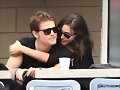 Phoebe Tonkin &amp; Paul Wesley en US Open, Aug 2014