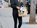 Claire Holt caminando al gym en LA, Aug 11, 2014