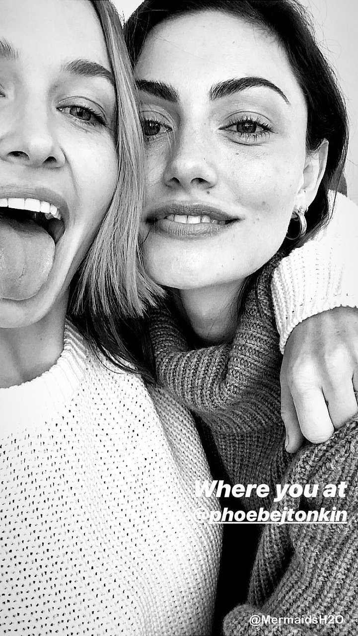Phoebe Tonkin - Instagram Story April 2018