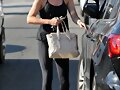 Claire Holt saliendo del gym en LA, Aug 13, 2014