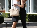 Claire Holt saliendo del gym en LA, Aug 13, 2014