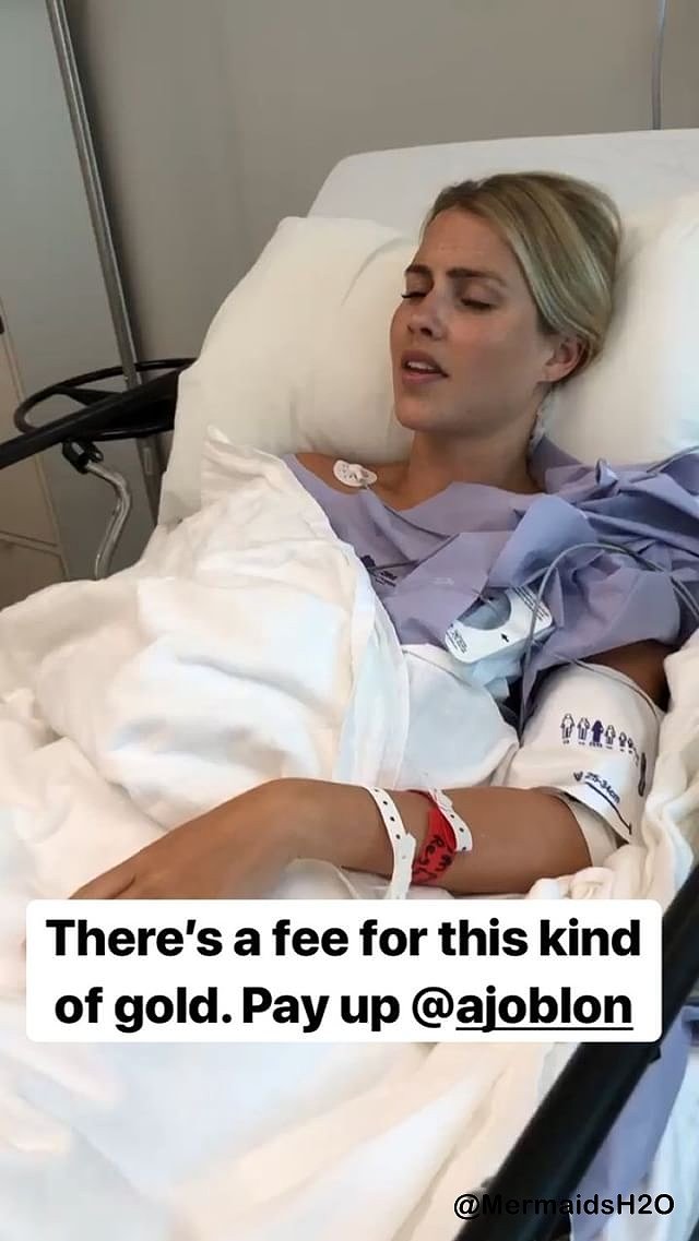Claire Holt - Instagram Story April 2018