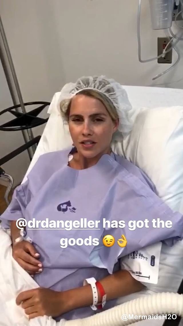 Claire Holt - Instagram Story April 2018