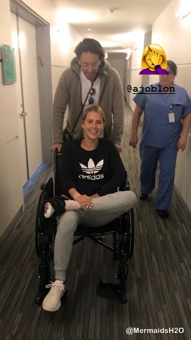 Claire Holt - Instagram Story April 2018