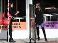 Phoebe Tonkin &amp; Renee Bargh en LA (Dec 17, 2014)