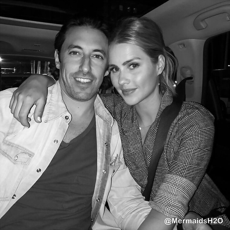 Claire Holt y su prometido Andrew Joblon | 2018